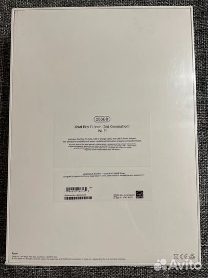 iPad pro 11 2021 m1 256gb
