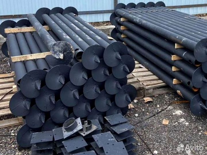 Винтовые сваи под ключ