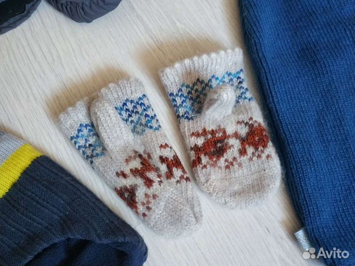 Варежки, краги и шапки на 1-6 лет