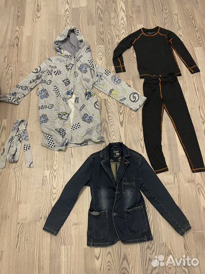 Вещи пакетом на мальчика рост 128 134