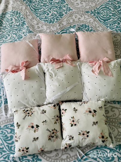 Бортики в детскую кроватку