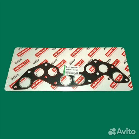 Прокладка выпускного коллектора заз сенс, шанс 1,3