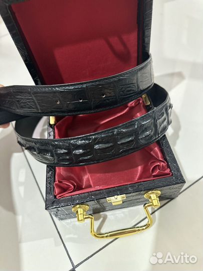 Крокодиловый ремень