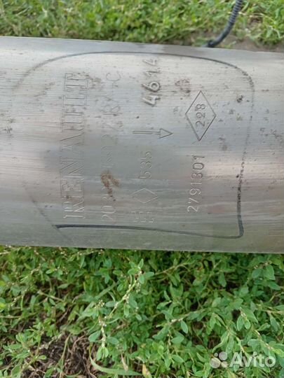 Глушитель на рено сандеро 2 2014г