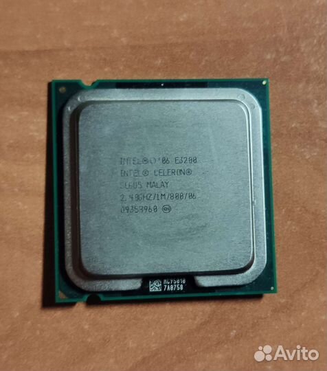 Процессор Intel Celeron e3200 775 сокет