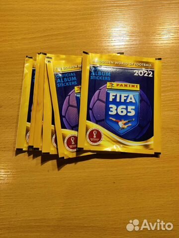 Наклейки panini fifa 365 2022 объявление продам