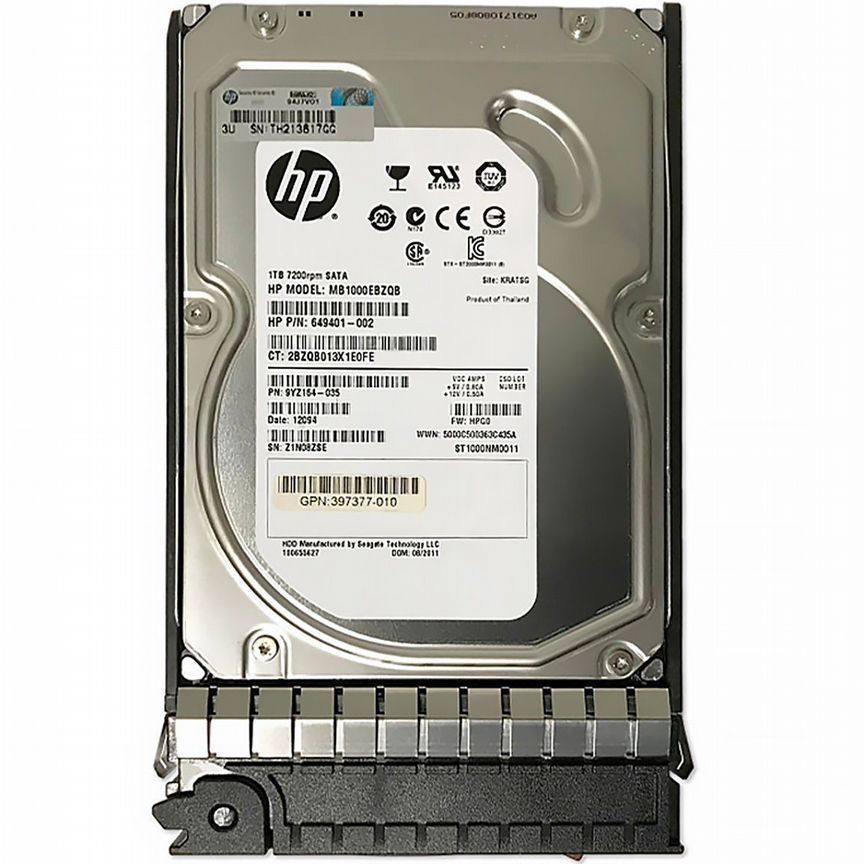 [MB1000EBZQB] Жесткий Диск Hp 1tb Sata2 3,5" Hdd Mb1000ebzqb