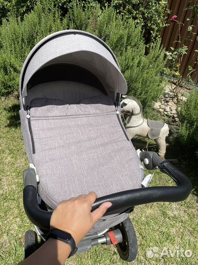 Коляска stokke trailz люлька