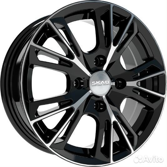 R15 4x100 6J ET45 D54,1 Скад Монреаль алмаз