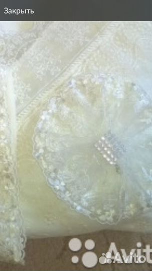 Плед (хлопок и кружево)