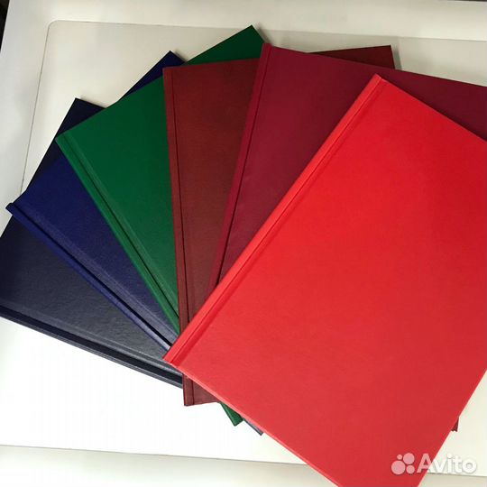 Твёрдый переплёт дипломов металбинд, распечатка