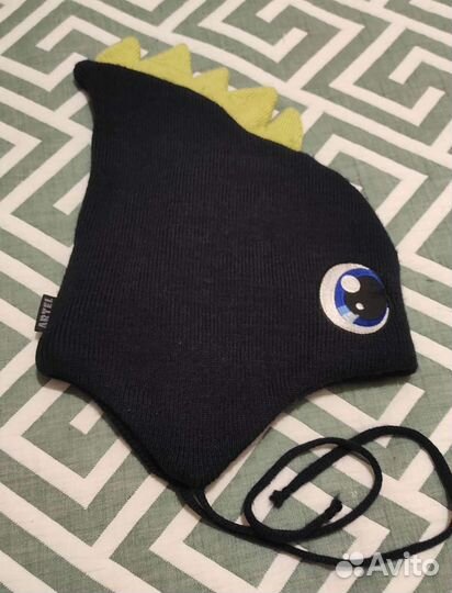 Шапка зимняя дракончик 52см