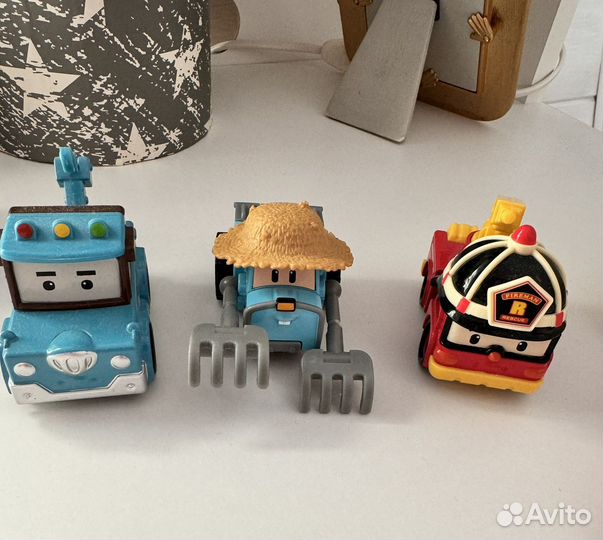 Машинки поли робокар