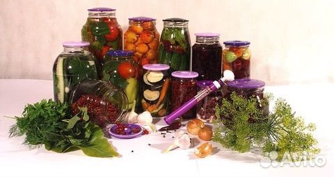 Вакумные крышки и насос для консервации. Новые