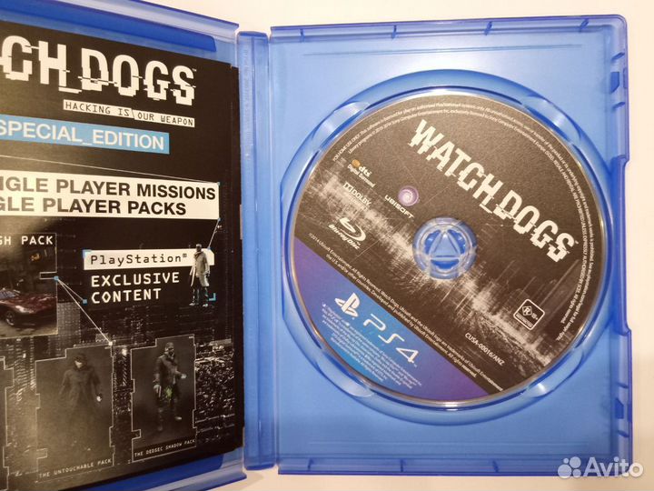 Игра Watch Dogs (PS4) б/у