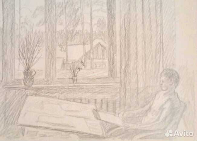 В мастерской художника/ В. Вакидин