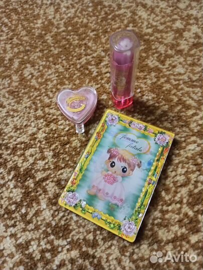 Набор для девочки (блокнот,блеск для губ,помада)