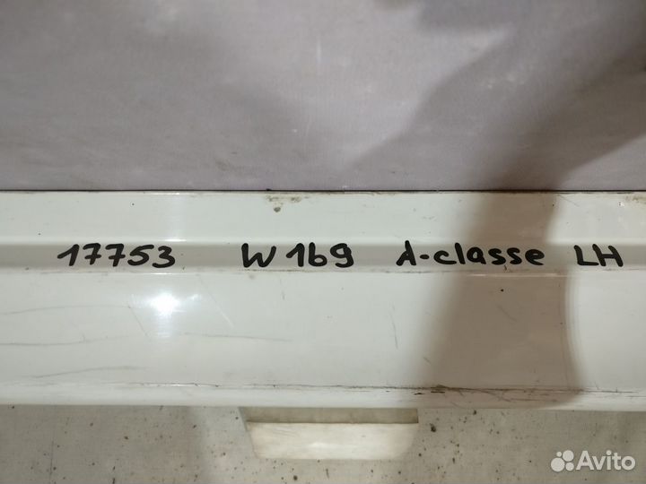 Мерседес W169 2004- Порог левый 17753