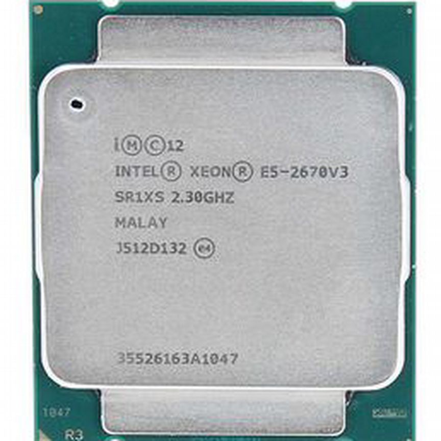 [E5-2670V3] Xeon 3,1ghz 30mb Lga2011-3 12/24 Ядер E5-2670v3