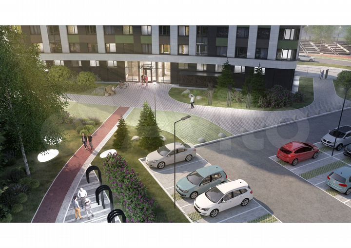 2-к. квартира, 56,7 м², 7/18 эт.