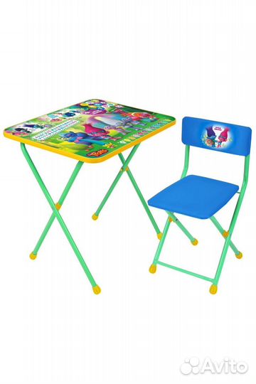 Стол и стул детские (складные)