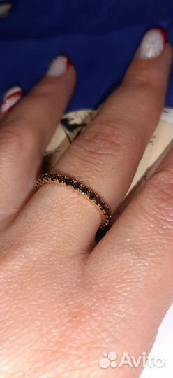 Новое золотое кольцо AlexandraGr раухтопазы