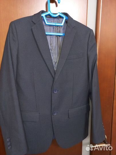 Школьная форма для мальчика р.152 темно-синяя