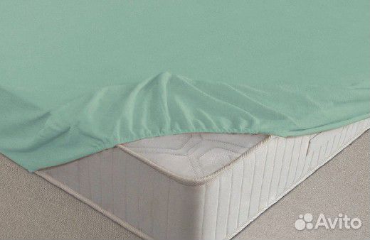 Простыня на резинке (трикотаж)