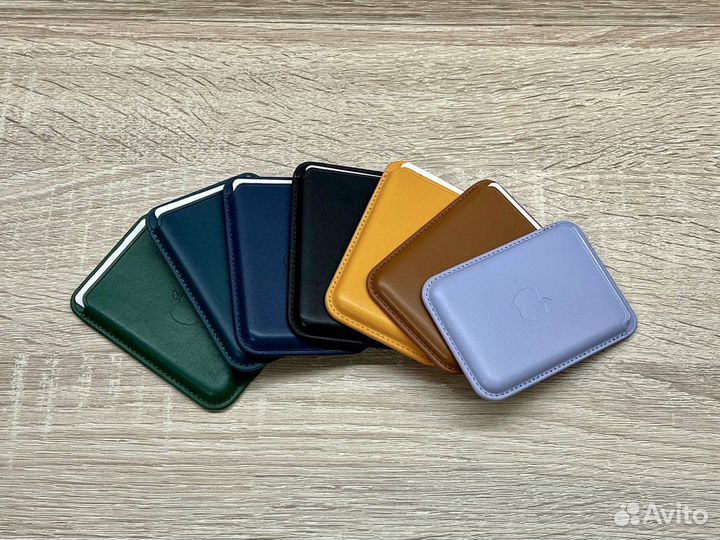 Apple MagSafe leather wallet (Lux качество)