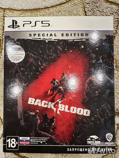 Игра для ps 5 Back 4 Blood