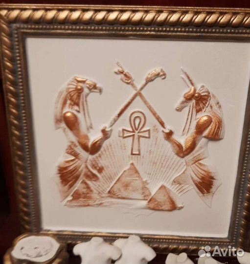 Гипсовое панно 