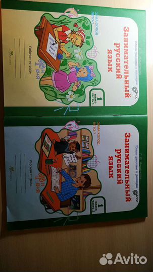 Рабочая тетрадь занимательный русский язык 1 класс