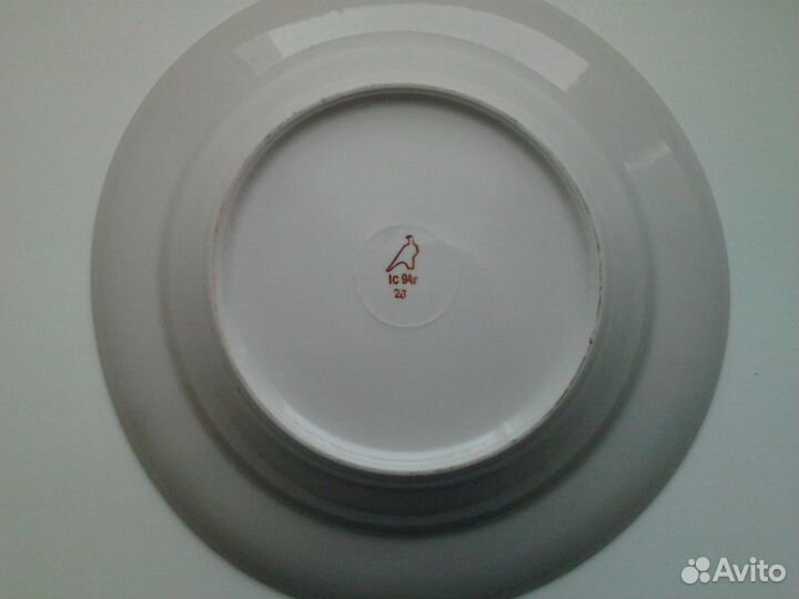 Тарелки столового сервиза фарфор Дулёво новые