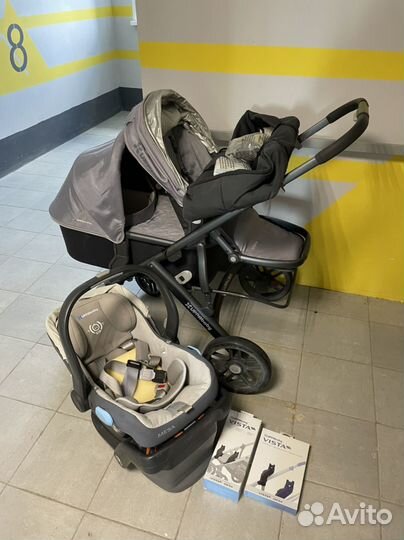 Коляска Uppababy vista 3 в 1 для погодок/одного