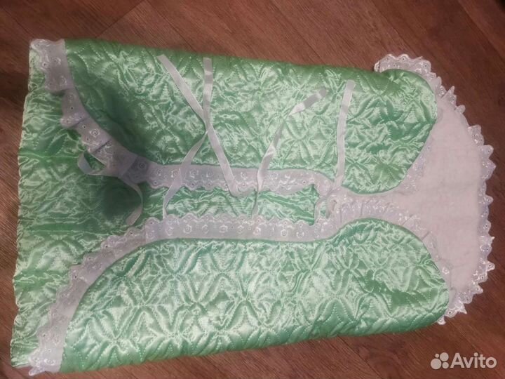 Конверт на выписку, полотенца, пеленка, подушка