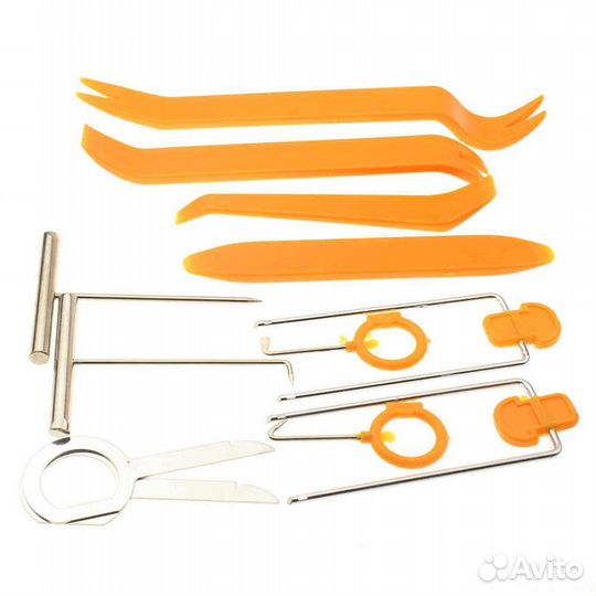 Набор съемников для демонтажа панелей и клипс