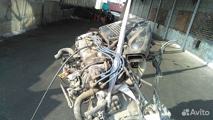 Двигатель в сборе двс nissan AD Y10 ga15ds 1996