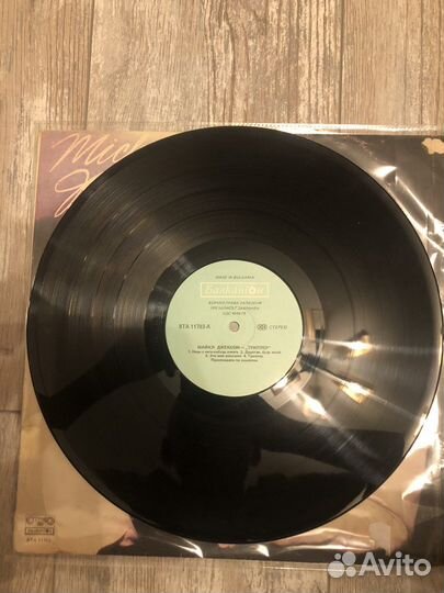 Виниловая пластинка michael jackson