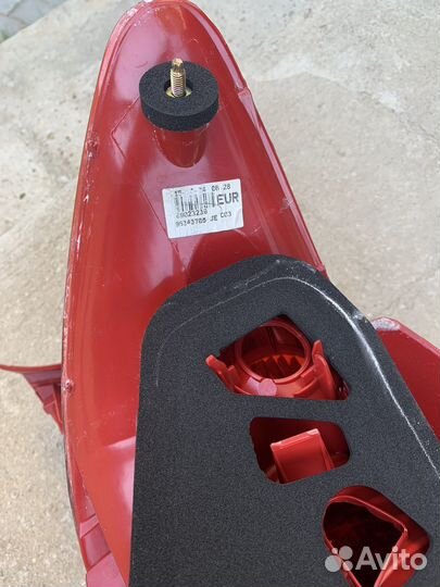 Фонарь задний peugeot 307