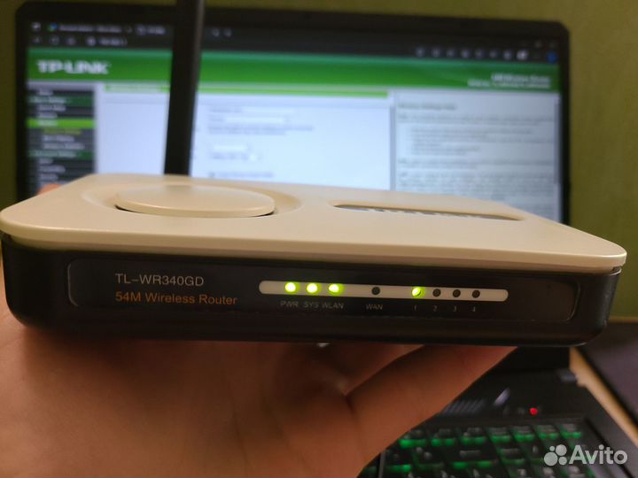 WiFi роутер TP-Link TL-WR340GD