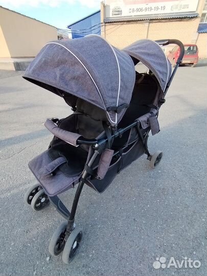 Прогулочная коляска для двойни или погодок