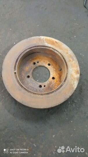 Задний тормозной диск Пежо 4007