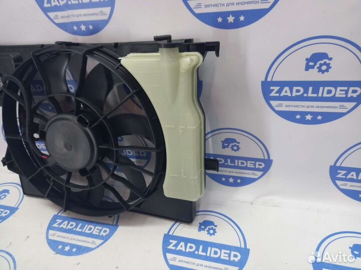 Диффузор радиатора в сборе на Kia Rio 4 2017+