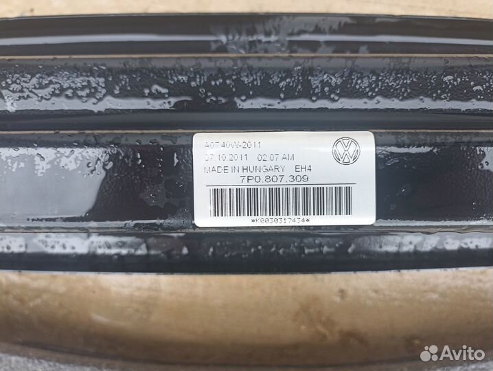 Усилитель бампера volkswagen Tuareg NF 10-18год