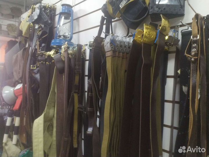 Оригинальный Ремень солдат. обливной кожаный СССР