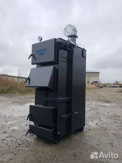 Твердотопливный котел длительного горения