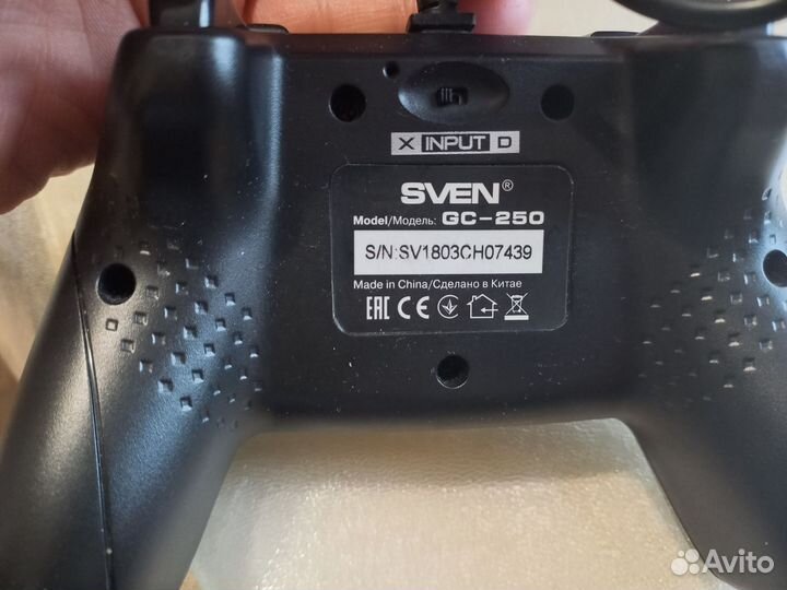 Геймпад джостик sven gc-250 usb