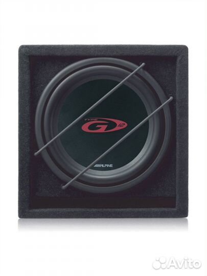 Сабвуфер автомобильный Alpine SBG-1244BR