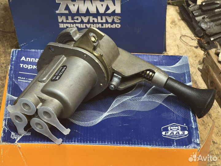 Кран зил, камаз, маз стояночного тормоза