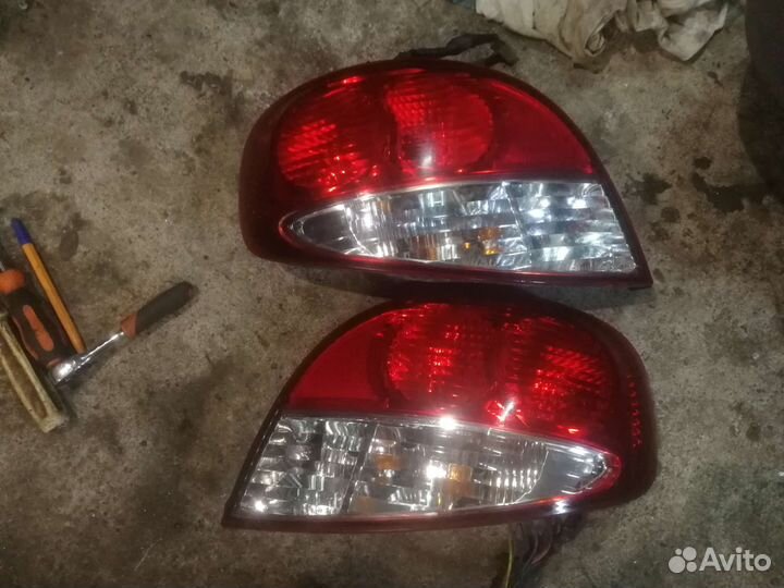 Фонари задние матиз